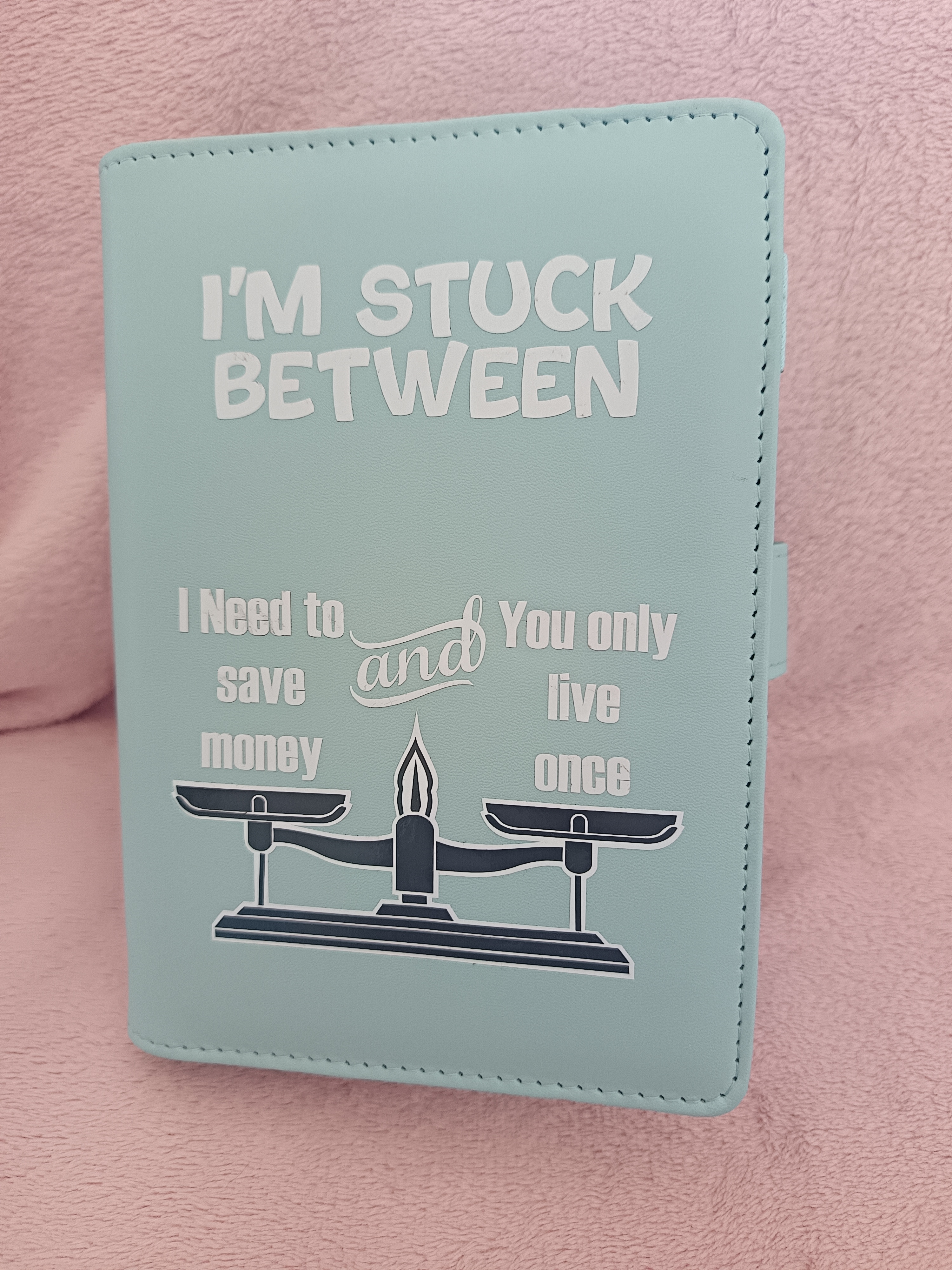 Vinyled 'Stuck Between' Budget Binder