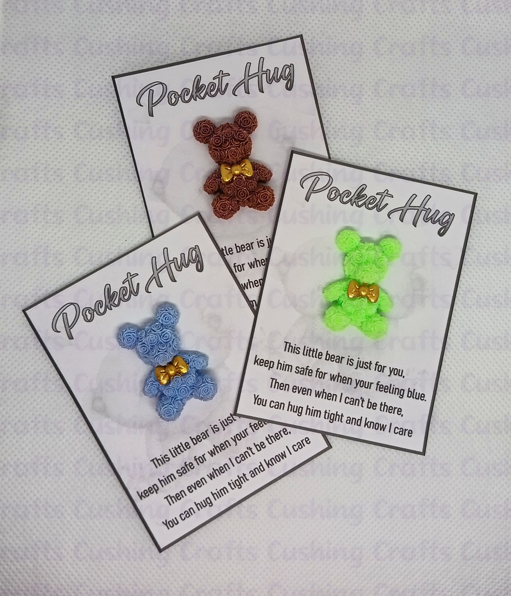 Rose Bear Pocket Hugs - additional image 1