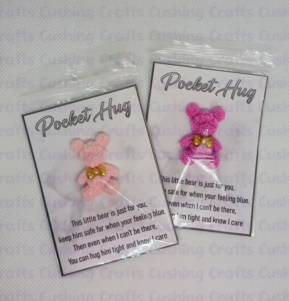 Rose Bear Pocket Hugs - additional image 2
