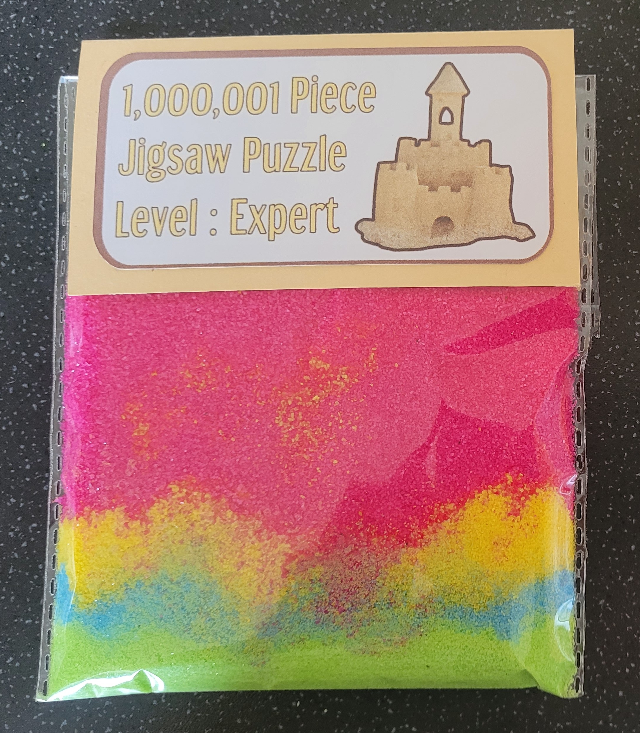 Sand Castle Puzzle Novelty Puzzle