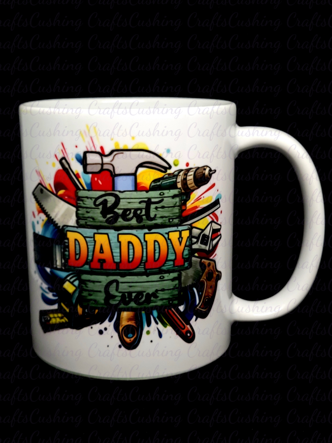 Sublimated Best Daddy Mug