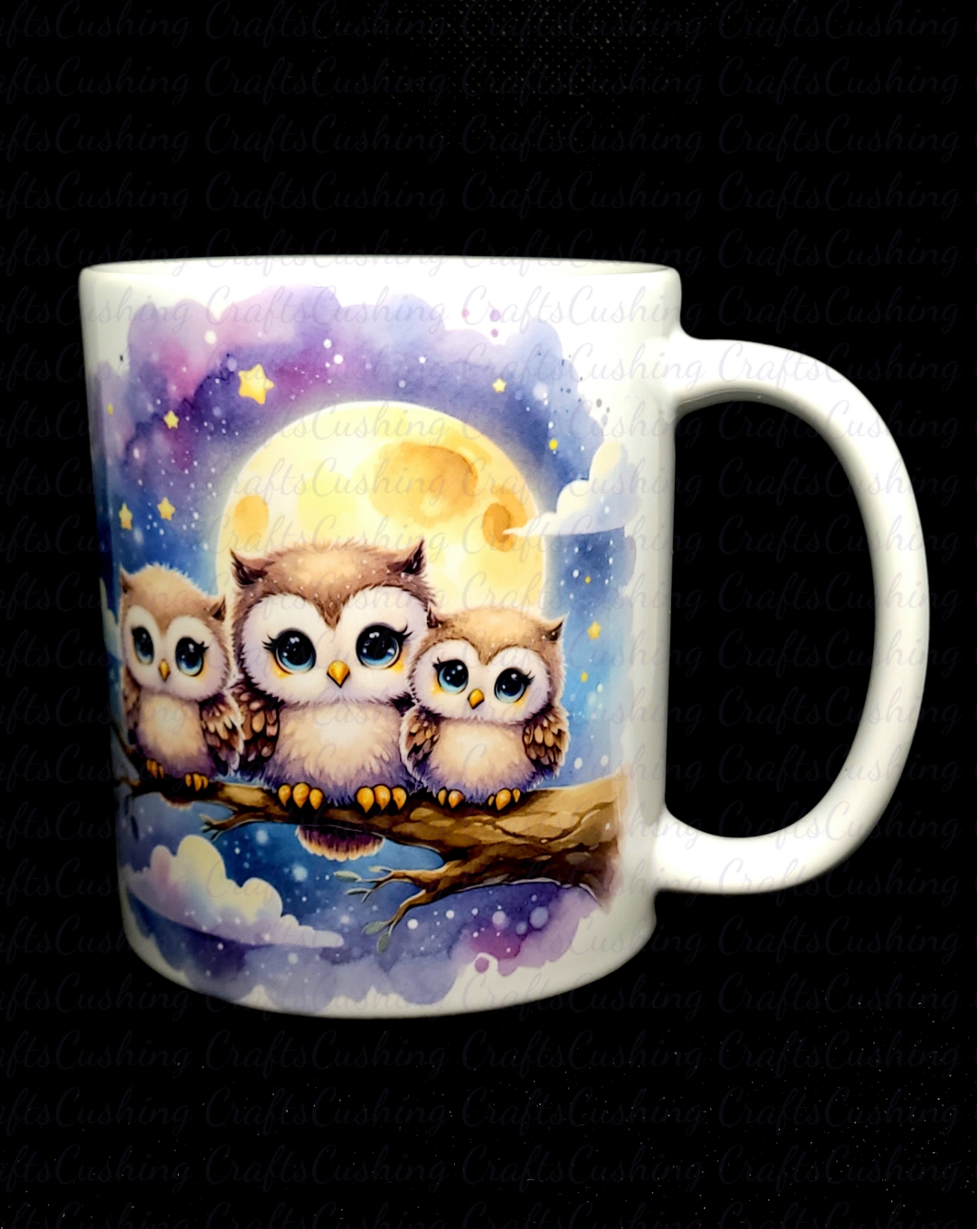 Sublimated Owls Mug