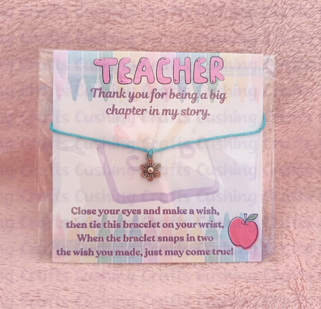 Big Chapter Wish Bracelet