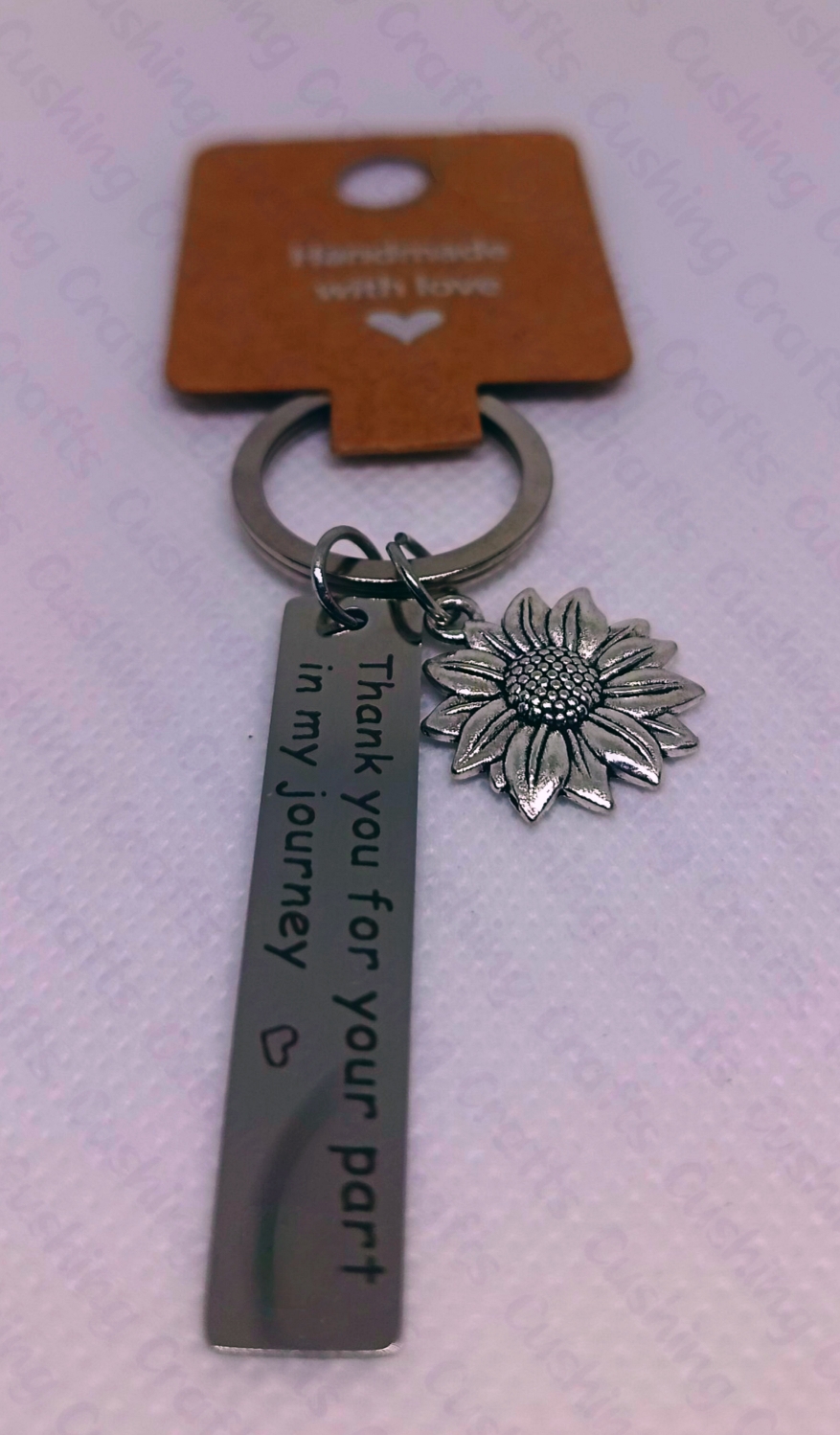 Part of my Journey Keyring