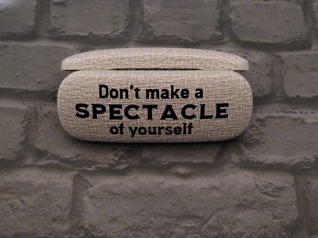 Vinyled "Spectacle" Glasses Case